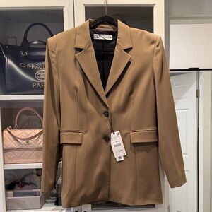 Zara Women's Camel Blazer